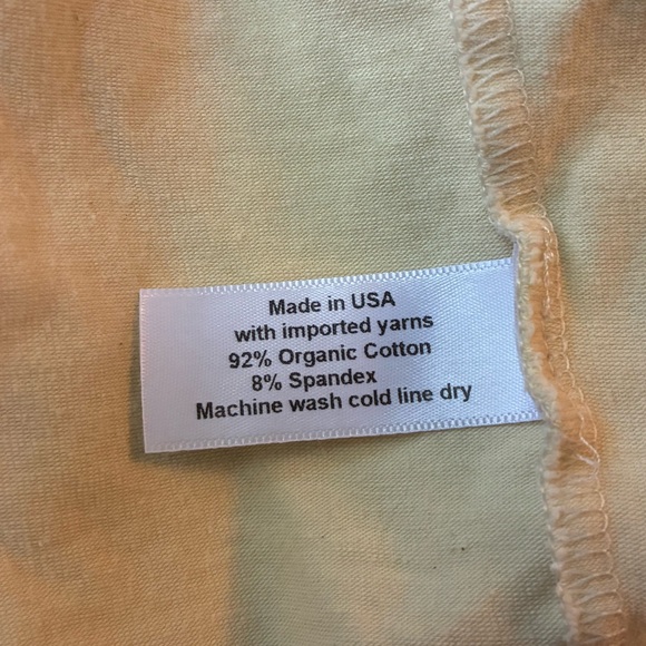 Arq + Dazed But Amazed collab Cropped Tank Top in Yellow size small - Picture 5 of 5